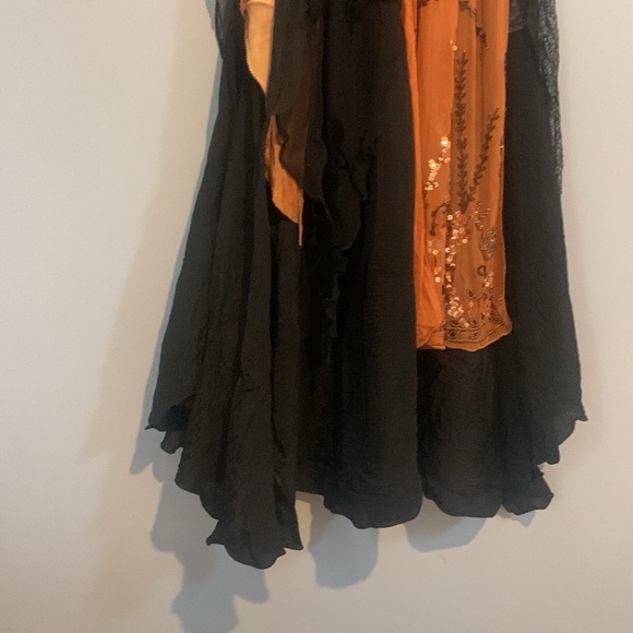 Italian Made Dress Size Small Frilly Fairy Twirly Multi Medi Worn Once L… - Picture 3 of 16